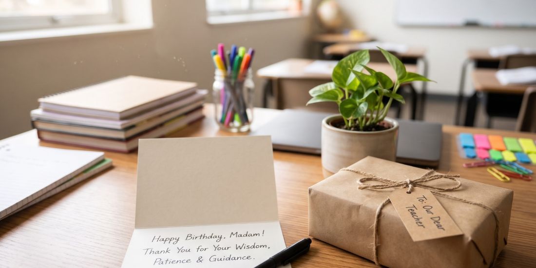 Birthday Wishes for Female Teacher: Respectful & Warm